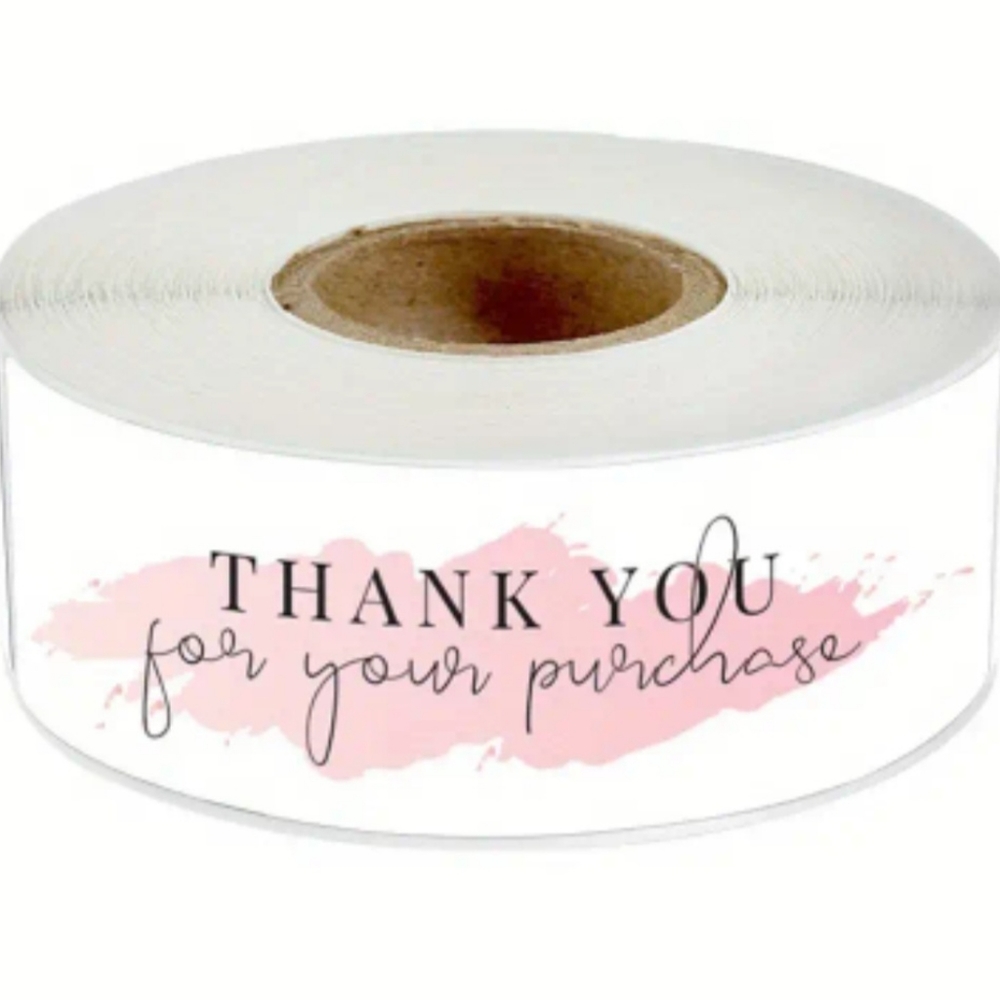 New 120 Thank you for your purchase stickers